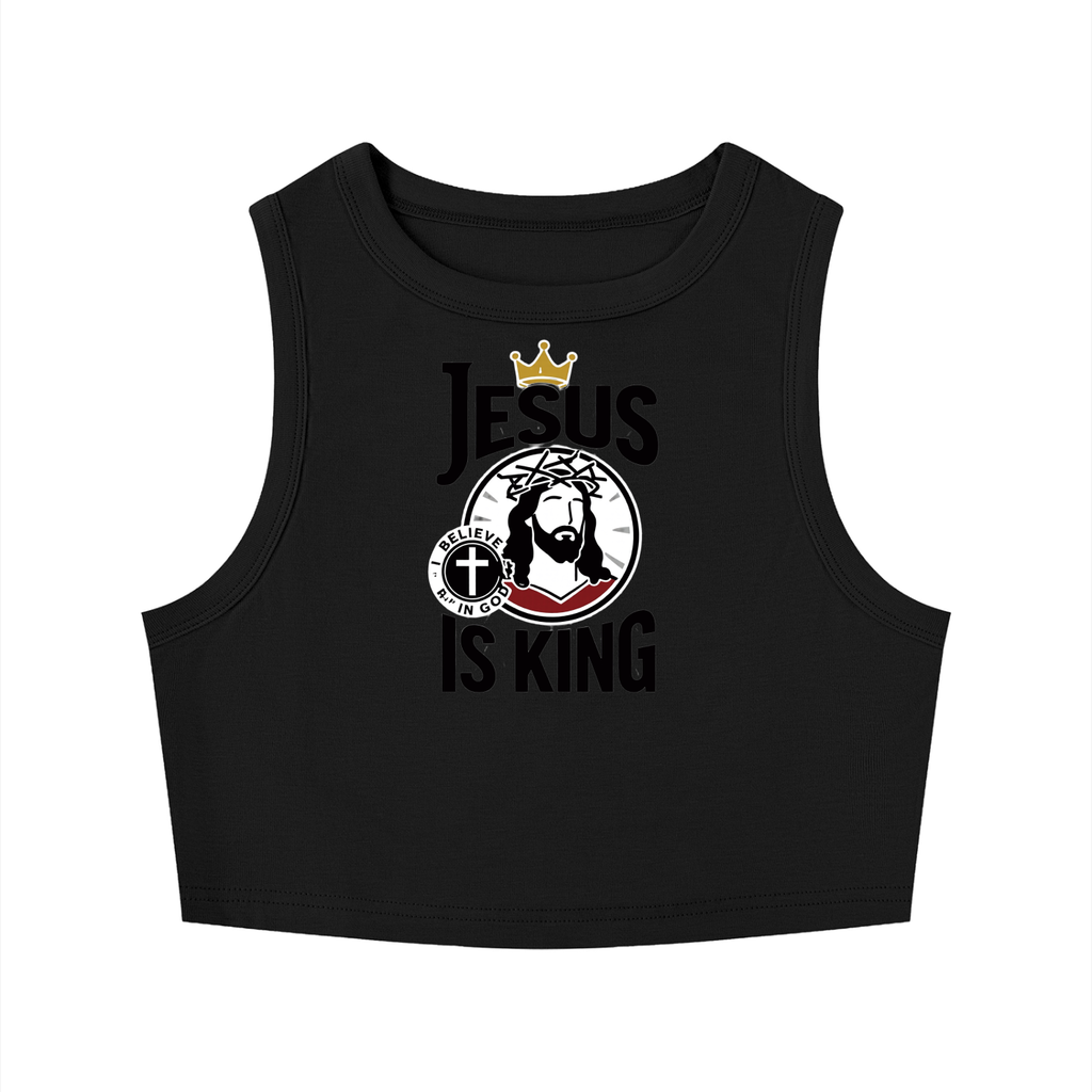 Women's Tight Crewneck Crop Tank Top ODMPOD