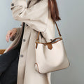 Genuine Leather Hobo Handbag 5740 | Large Capacity Shoulder Bag | UNIQUE ITEMS PLUS2
