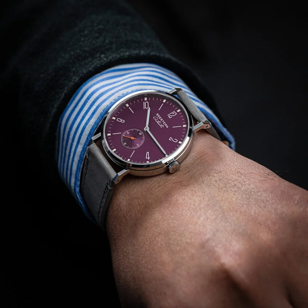 SEESTERN 2024 New Men Watch Automatic Business Wristwatches ST1701 Movement Ultra Thin Clock Top Brand Luxury  Fashion Casual UpTrend Deals