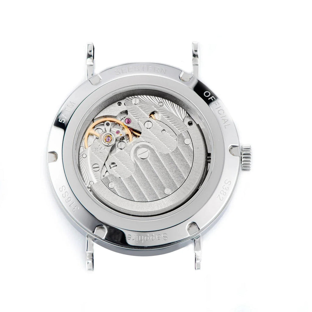 SEESTERN 2024 New Men Watch Automatic Business Wristwatches ST1701 Movement Ultra Thin Clock Top Brand Luxury  Fashion Casual UpTrend Deals