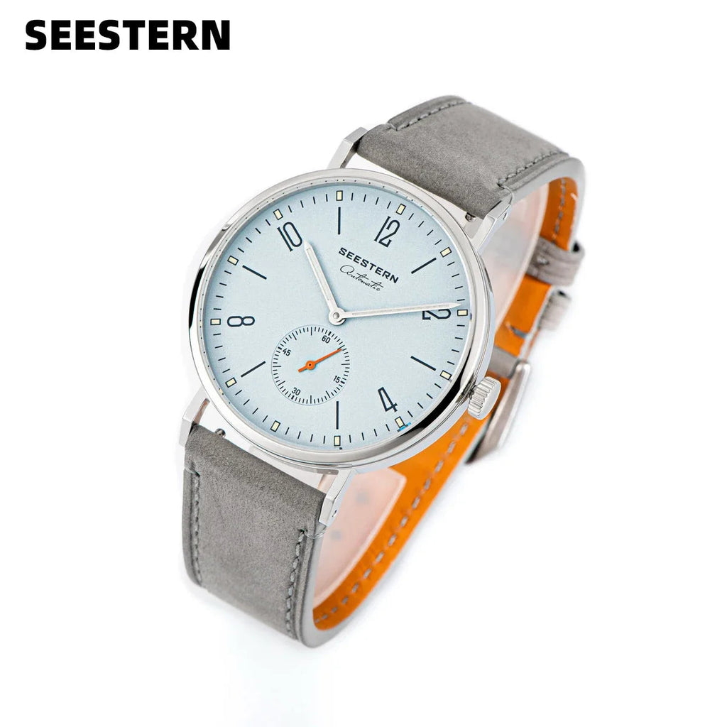 SEESTERN 2024 New Men Watch Automatic Business Wristwatches ST1701 Movement Ultra Thin Clock Top Brand Luxury  Fashion Casual UpTrend Deals