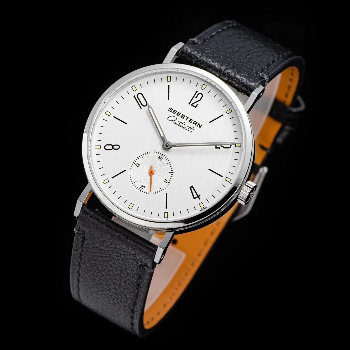 SEESTERN 2024 New Men Watch Automatic Business Wristwatches ST1701 Movement Ultra Thin Clock Top Brand Luxury  Fashion Casual UpTrend Deals