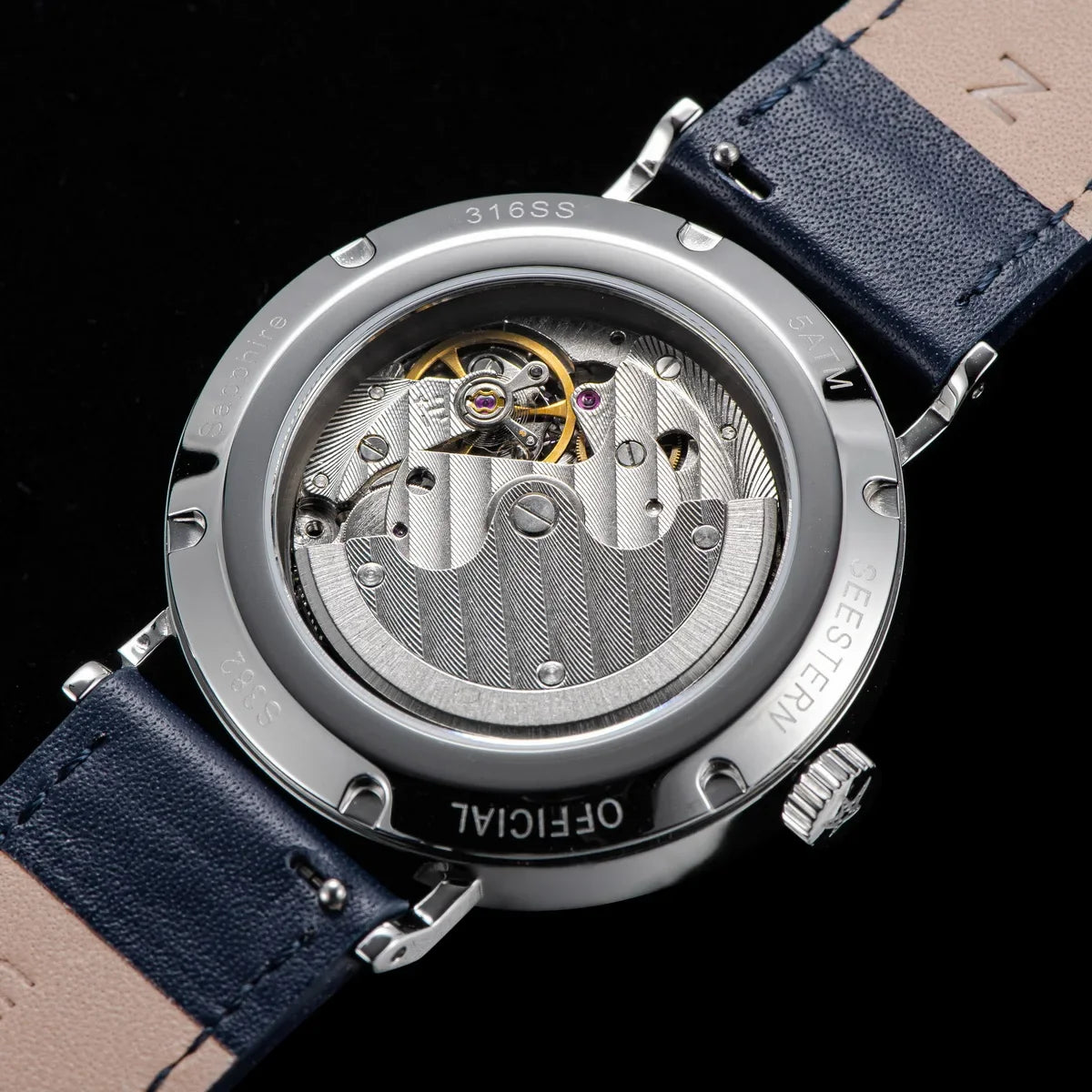 SEESTERN 2024 New Men Watch Automatic Business Wristwatches ST1701 Movement Ultra Thin Clock Top Brand Luxury  Fashion Casual UpTrend Deals
