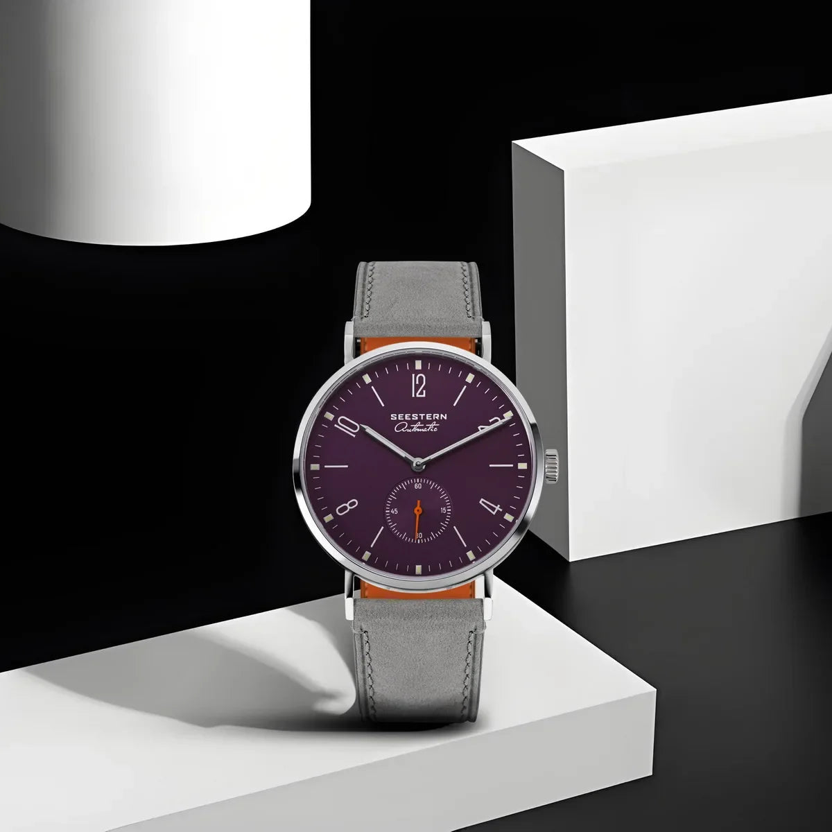 SEESTERN 2024 New Men Watch Automatic Business Wristwatches ST1701 Movement Ultra Thin Clock Top Brand Luxury  Fashion Casual UpTrend Deals