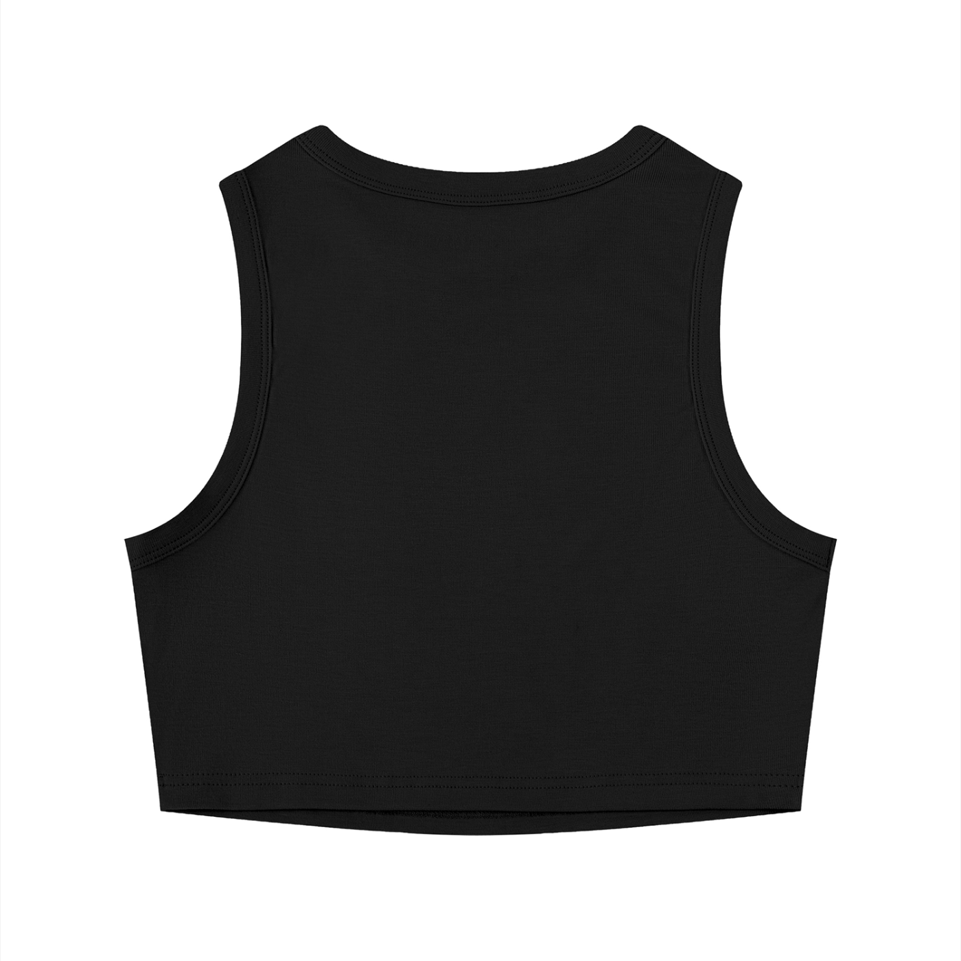 Women's Tight Crewneck Crop Tank Top ODMPOD