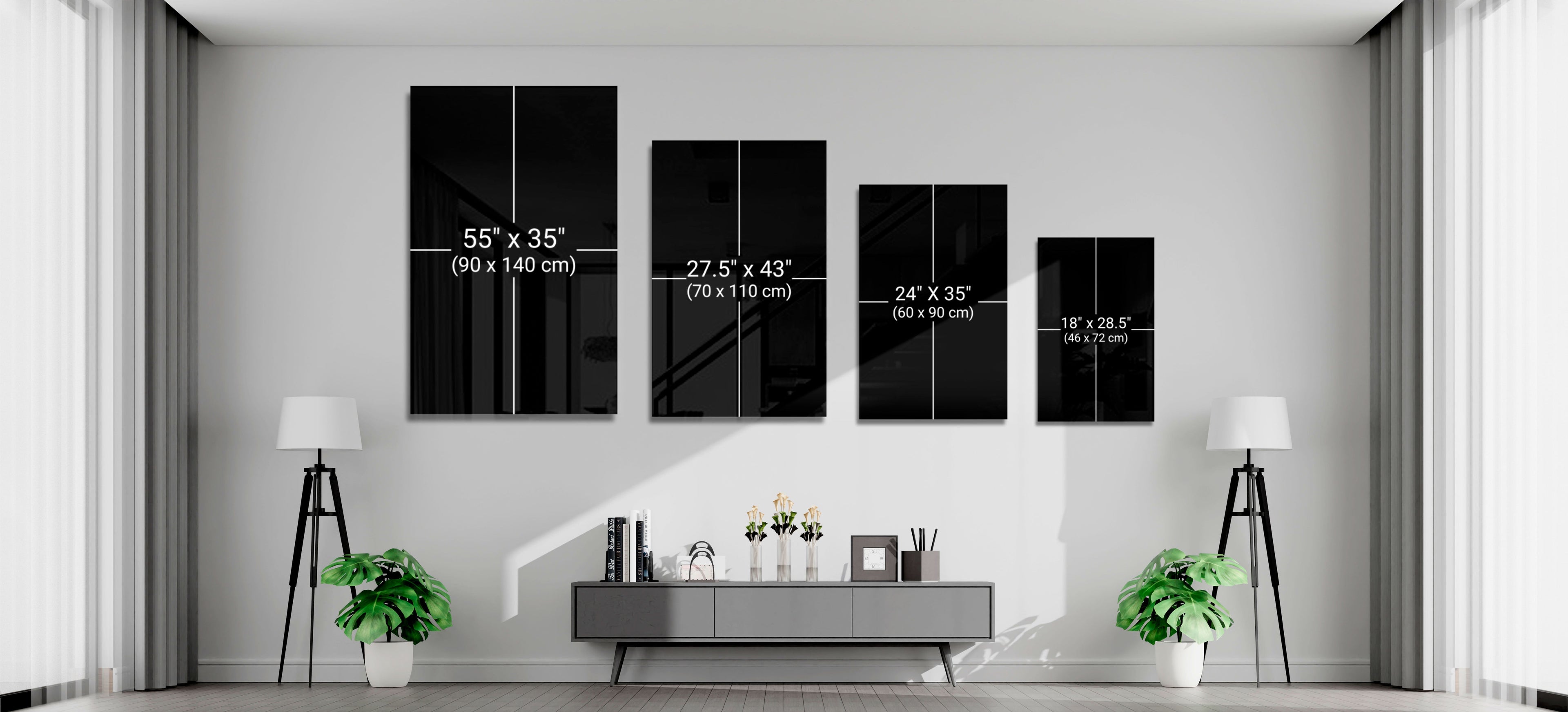 Blown Away Glass Wall Art - UNIQUE ITEMS PLUS2