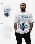 G West Game of G Baby Blue T-Shirt Big and Tall Mens G West