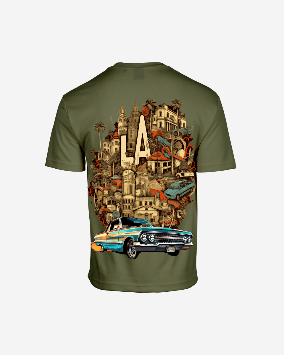 G West Oversized La Culture T-Shirt Mens G West