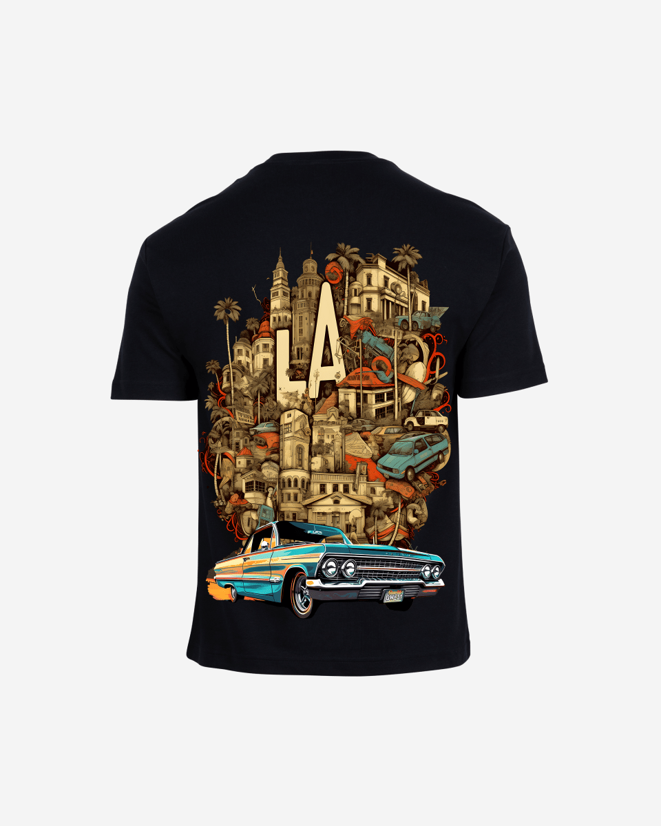 G West Oversized La Culture T-Shirt Mens G West