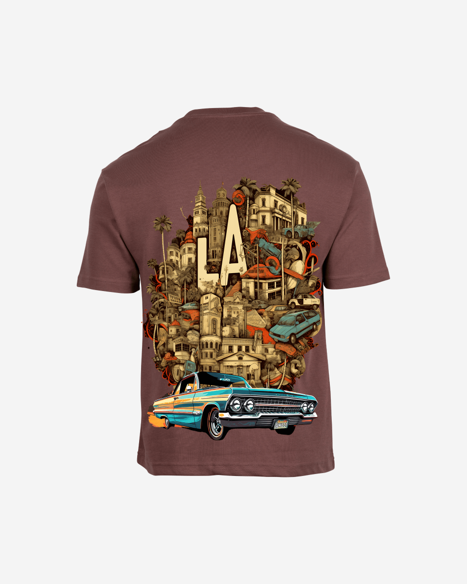 G West Oversized La Culture T-Shirt Mens G West