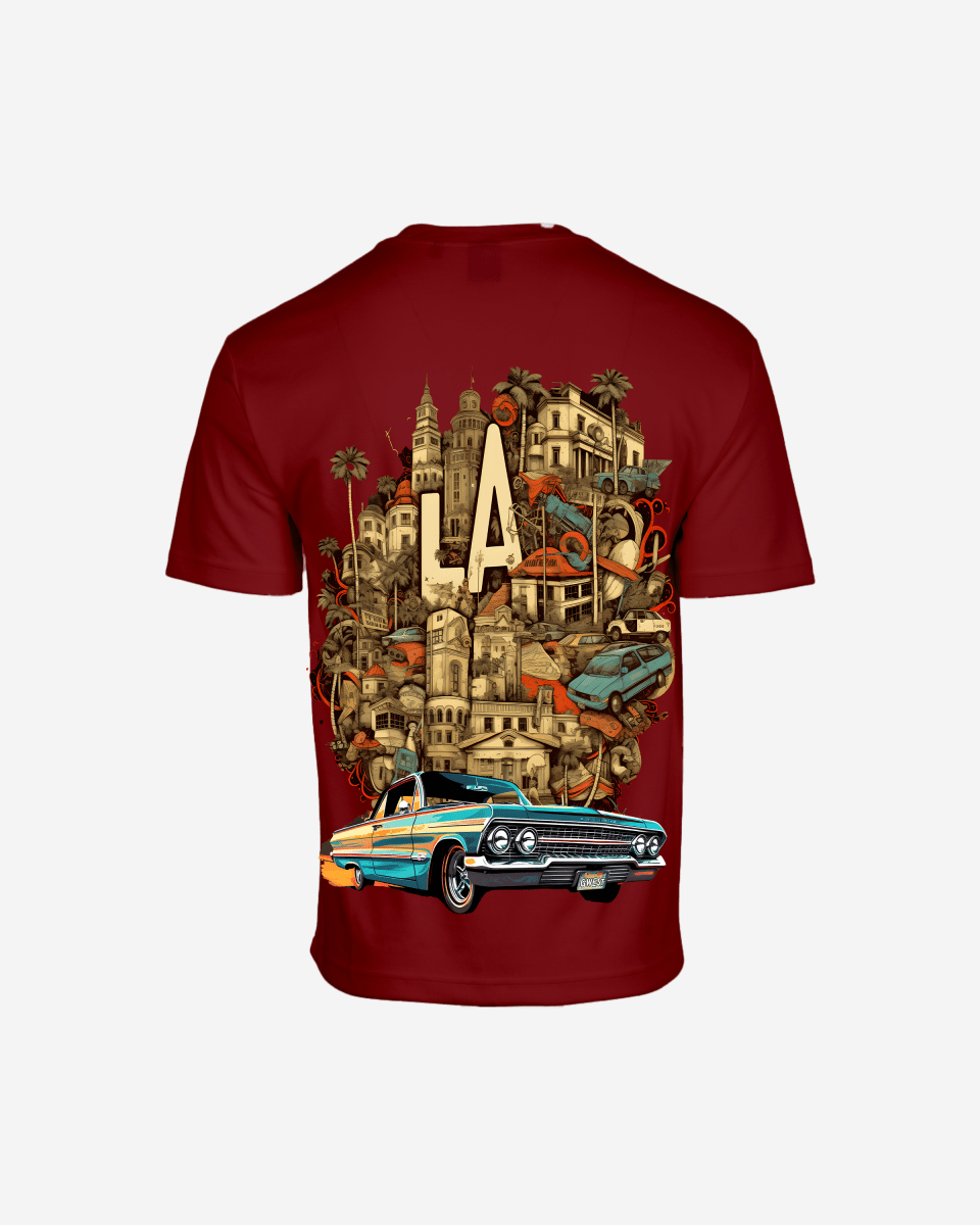 G West Oversized La Culture T-Shirt Mens G West