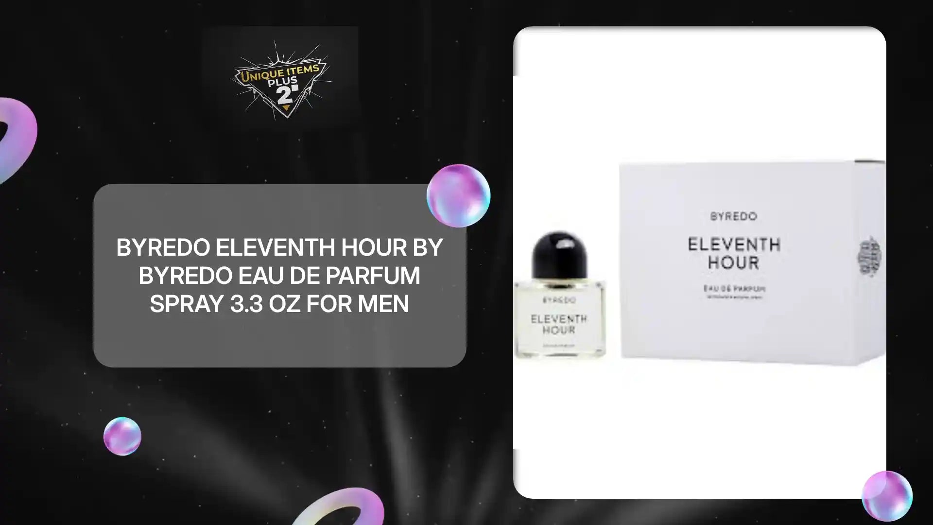 Byredo Eleventh Hour by Byredo Eau De Parfum Spray 3.3 oz for Men by@Outfy