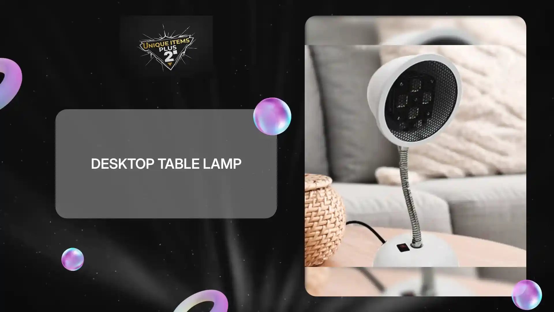 Desktop Table Lamp by@Outfy