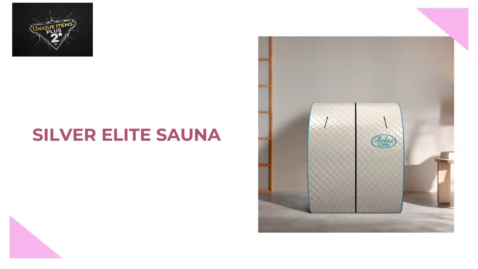 Silver Elite Sauna by@Outfy
