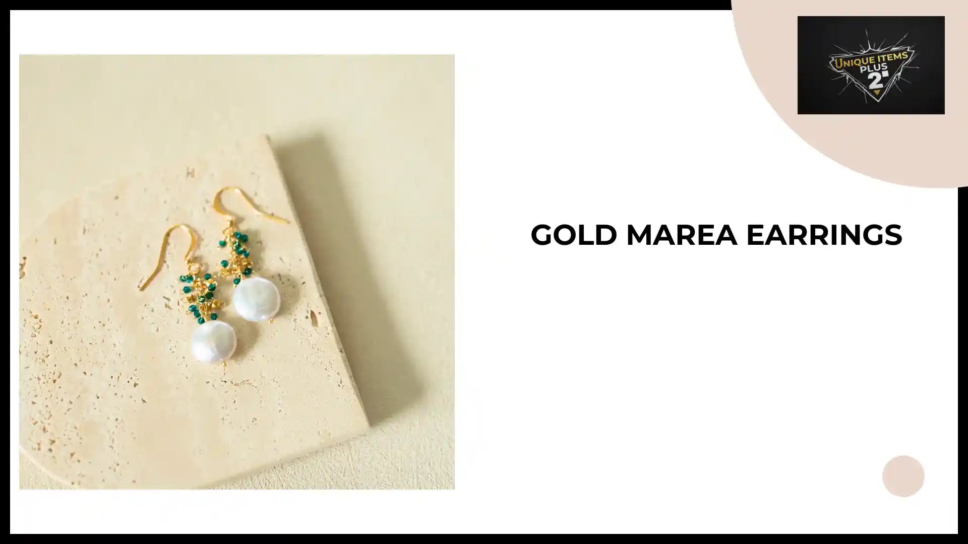 Gold Marea Earrings by@Outfy