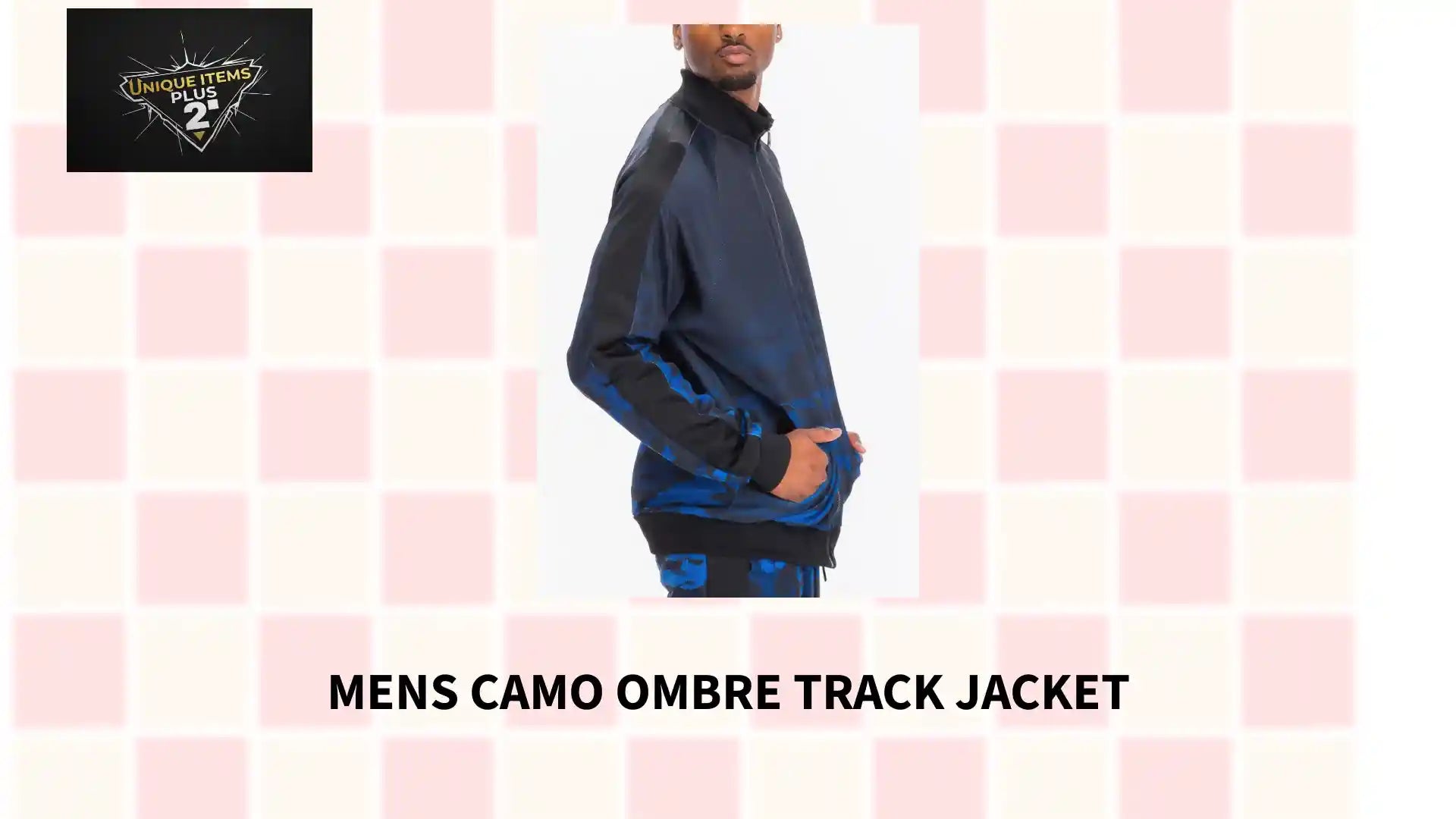 Mens Camo Ombre Track Jacket by@Outfy