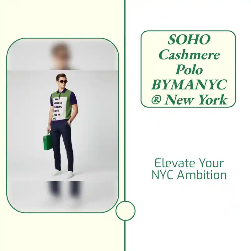 SOHO Cashmere Polo BYMANYC &reg; New York by@Outfy