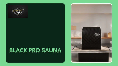 Black Pro Sauna by@Outfy