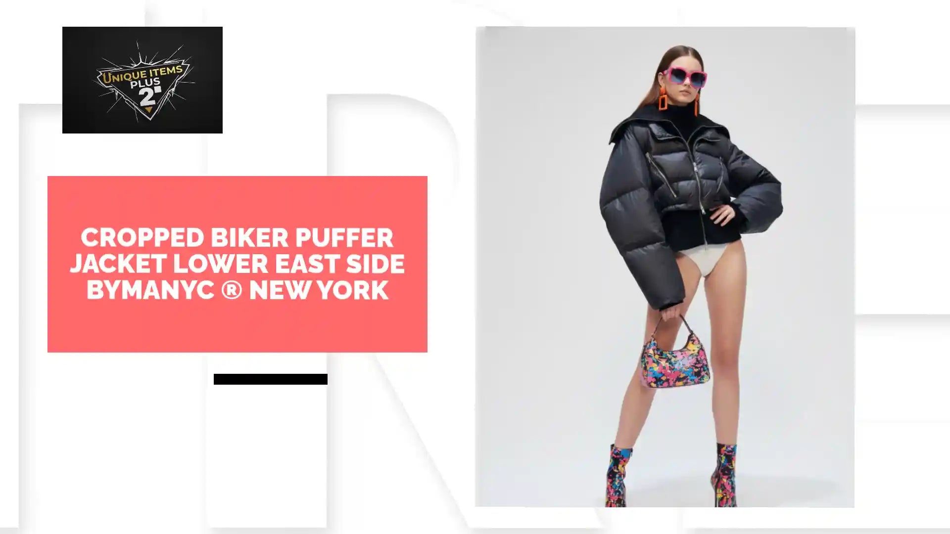 Cropped Biker Puffer Jacket LOWER EAST SIDE BYMANYC &reg; New York by@Outfy